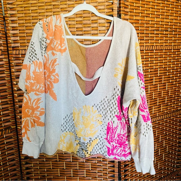 Anthropologie Daily Practice “Hazy” Daze Pullover Sweater - Picture 4 of 5